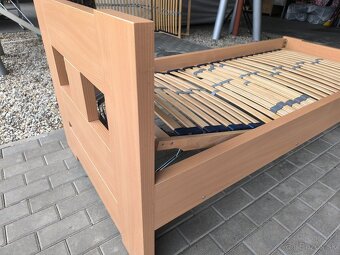 Jednolôžková posteľ 94x208cm veľmi kvalitná v demonte aj 2ks - 3