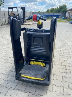 Jazdený elektrický ručne vedený nízkozdvižný vozík Hyster 20 - 3