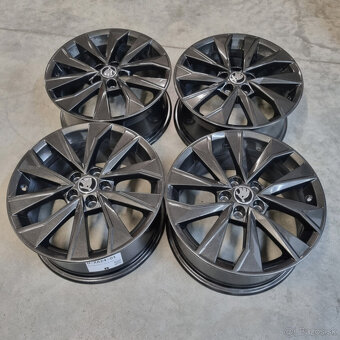 Hliníkové Škoda disky 5x100 R16 7J ET46 - 3