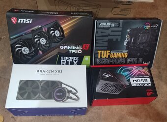 Produkčný výkonný PC–RTX 3080 10GB+Ryzen 9 + RAM 64GB +1,5TB - 3