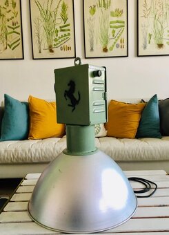 retro lampa ,industrial - 3