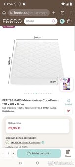 Postielka IKEA a matrac petit mars - 3