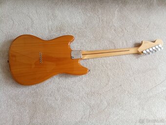 Gitara Fender Player Mustang P90 Pf Aged Natural - Top stav: - 3