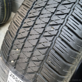 Letné pneumatiky 265/60 R18 BRIDGESTONE DOT3322 - 3