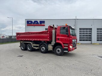 DAF CF 460, pohon 8x4, Trojstranný sklapač ,EURO 6 TOP STAV - 3