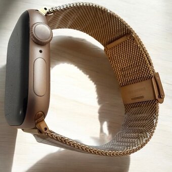 Apple Watch Series 10 42 mm GPS růžovo zlatý hliník - 3