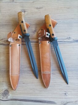 Bodák vz. 58 dřevěné střenky TOP STAV - 3