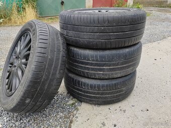 Hliníkové disky originál Volvo 5x108r16 na novo pieskované - 3