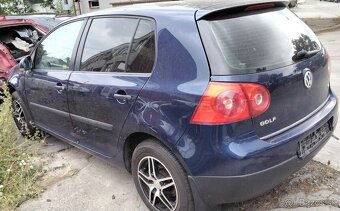 Volkswagen Golf V 1.6 2004 predám MOTOR BGU, DVERE, PREVODOV - 3