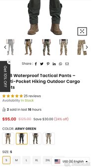 Combat nohavice G5 - 3