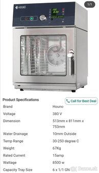 Konvektomat 6x1/1GN - 3