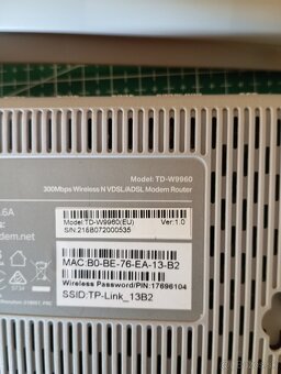 Roter -TP-Link TD-W9960 - PREDÁM - 3