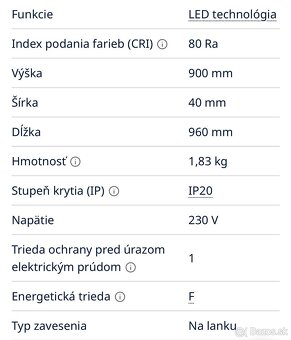 LED lampa - svetlo - 3