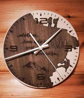 Drevené hodiny - 3