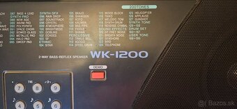 Predám klavír Casio WK-1200 - 3