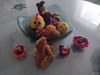 Háčkované veľkonočné ozdoby - 3