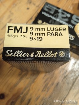 Strelivo 9x19 Luger - 3