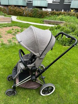 Kočík Cybex Priam Manhattan Grey s Isofix zakladnou - 3