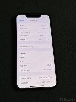 Predám Apple iPhone 13 Mini 128GB RED Známky Používania - 3