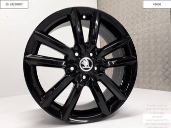 Škoda Superb, Octavia, Yeti alu disky 5x112 R17 8J ET40 1220 - 3