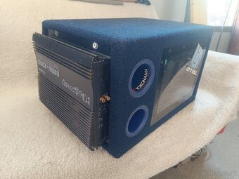 Subwoofer Crunch 250W + zosilovač 2x 200W - 3