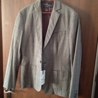 Na predaj nové sako značky Guess s vysačkami. - 3