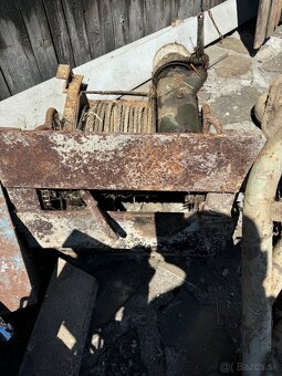 Predám navijak PV3S,stavebný výťah,kosačka za malotraktor MT - 3
