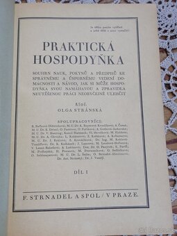 Praktická hospodynka I.-II., vydaná v roku 1927 - 3