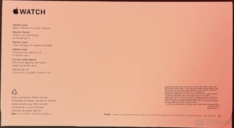 Apple Watch 49mm Black Alpine Loop - Medium - 3