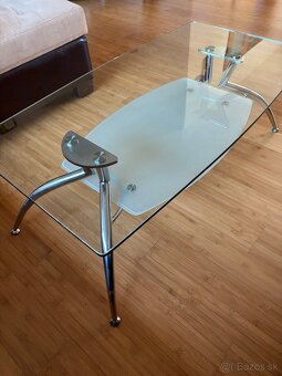 Sklenený konferenčný stolík - 3