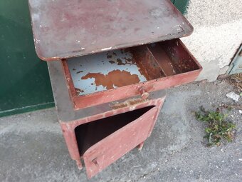 Stolík-industriál-brusel... - 3