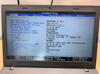 Predám funkčnú použitú matičnú dosku do notebooku T470p. - 3