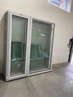 Francúzske plastové okná,nové,biele - 3