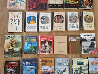 Knihy o svetovej histórii, vojnách a iné 1/2 - 3