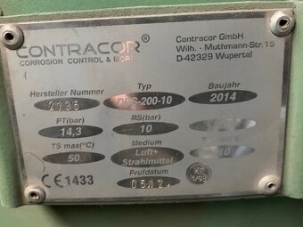 Pieskovačka Contracor DBC 200RC - 3