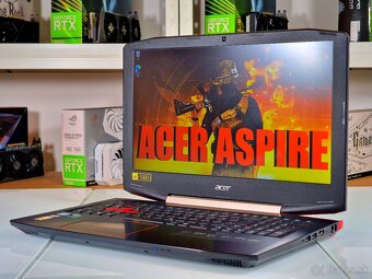 Herný notebook ACER VX | i7-7700HQ | GTX 1050Ti | 512SSD+1TB - 3