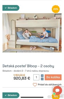 Poschodová posteľ - 3