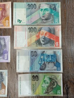 Sada Slovenských bankoviek - 3