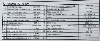 Pásová pila pilous ctr 520 - 3