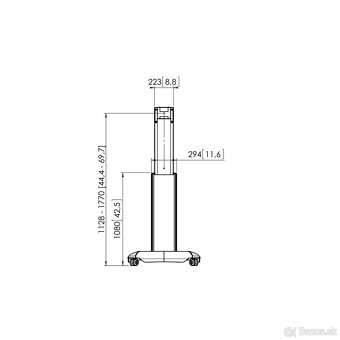 Stojan VOGEL PFT 2520 na LCD TV - 3