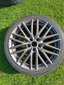 Alu disky 5x112 s pneu na dojazd 225/40/R18 - 3