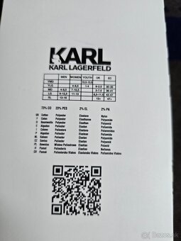 Predám 6 párov unisex ponožky Karl Lagerfeld - 3