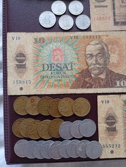 Bankovky a mince Československo - 3