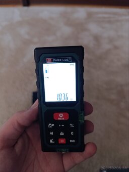 Set laserový merač a krížový líniový laser PARKSIDE - 3