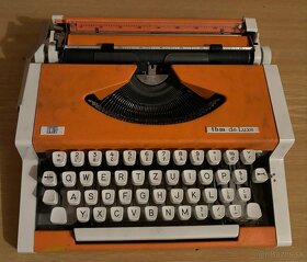 Kufríkový písací stroj UNIS TBM DE LUXE - 3
