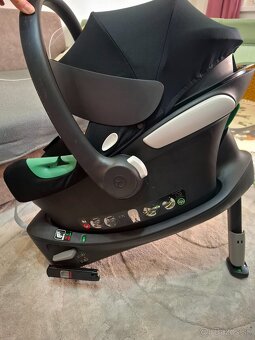 CYBEX Aton B2 i-Size vrátane Base ONE Volcano Black - 3