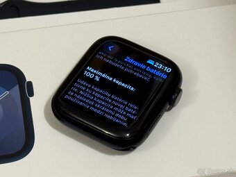 Apple watch 9 45mm Midnight - Super stav, Batéria 100% - 3