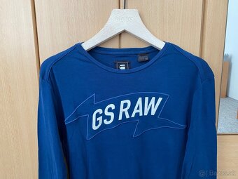 panske tricko s dlhym rukavom g-star raw velkost M - 3