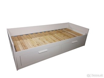 BRIMNES posteľ, rozkladacia - 3