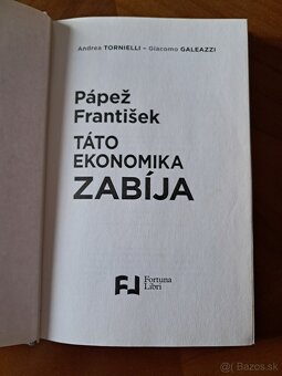 Pápež František: Táto ekonomika zabíja - 3